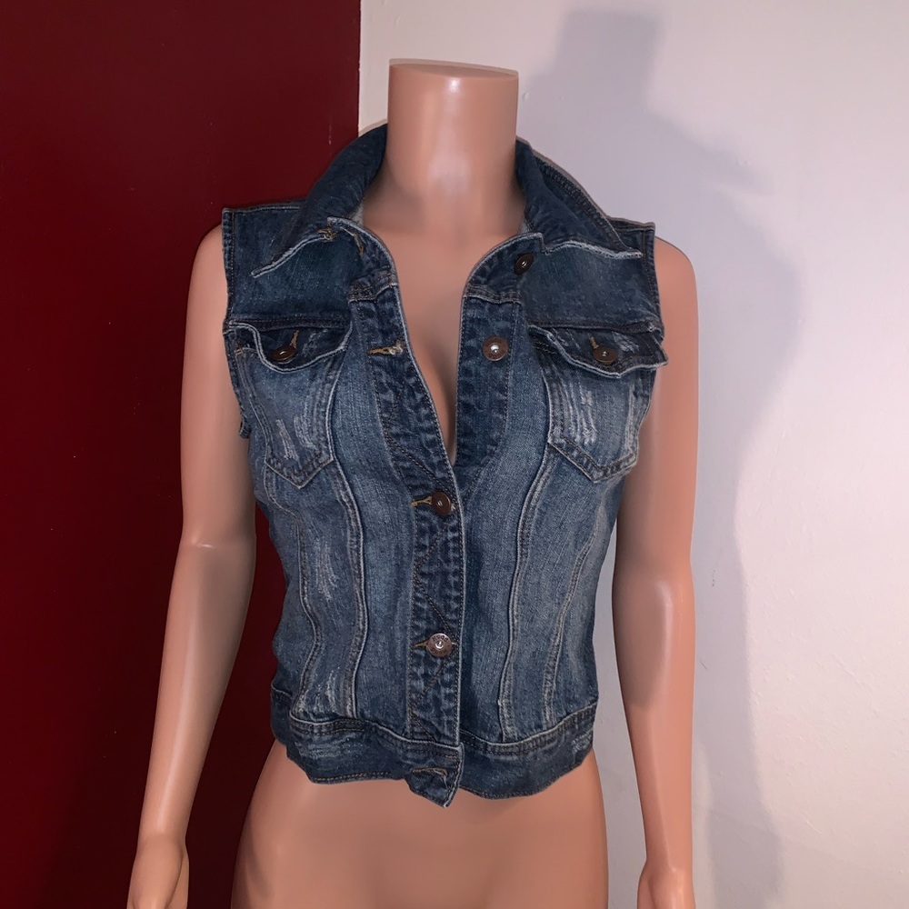 Women’s Mudd Denim Vest